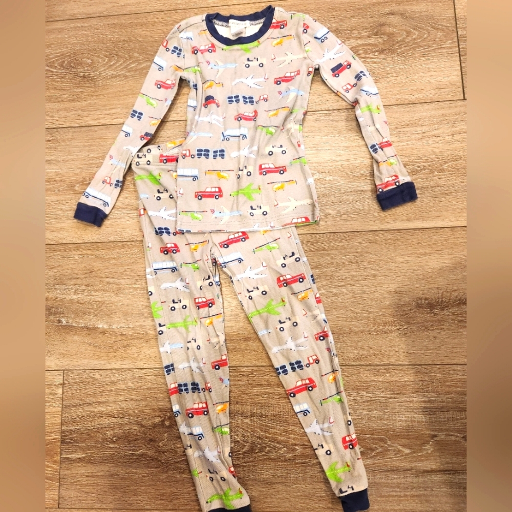 Pottery barn cars pajamas